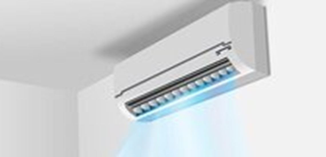 Home air conditioner installed